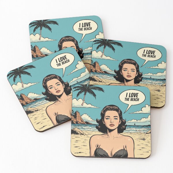 Item preview, I love the beach designed and sold by Terrero.