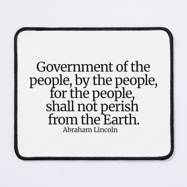 Item preview, Abraham Lincoln Quote designed and sold by CharmStudio.