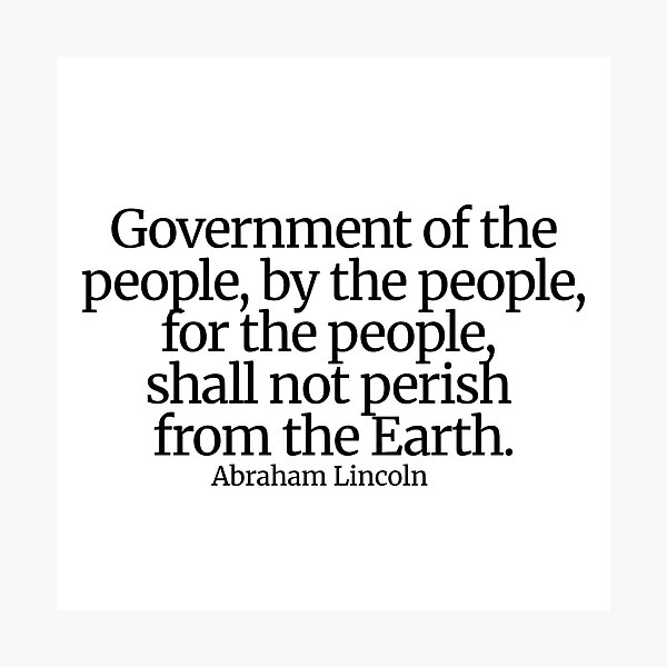 Item preview, Abraham Lincoln Quote  designed and sold by CharmStudio.