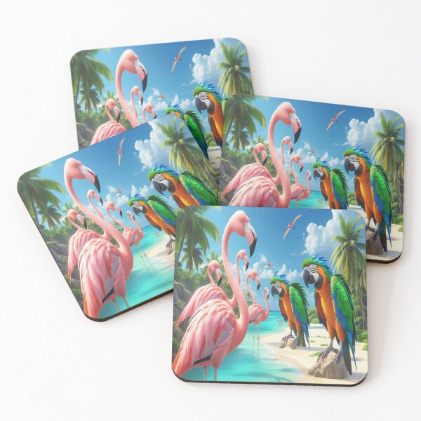 Item preview, Giant Tropical Birds Paradise Island Fantasy designed and sold by Max Store.