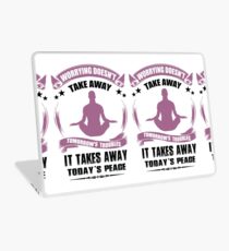 Yoga Today's Peace Laptop Skin