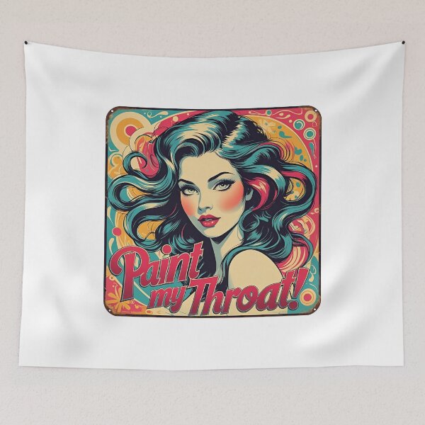 Item preview, Paint my throat! designed and sold by NicMacTees.