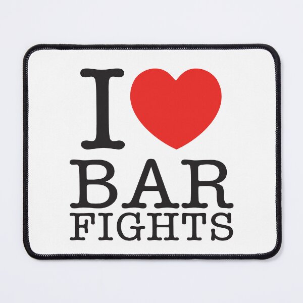 Item preview, I LOVE BAR FIGHTERS designed and sold by shitpostee.
