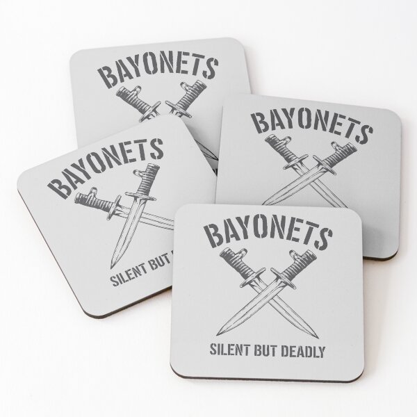Item preview, Bayonets T-Shirt – Tactical Crossed Blade Military Design designed and sold by Uglyandcute.