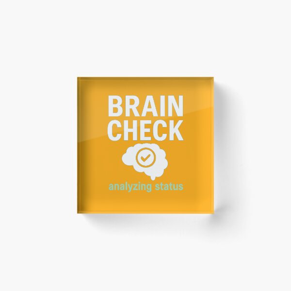 Item preview, Brain Check – Mental Status Analysis designed and sold by MeshesBerlin.