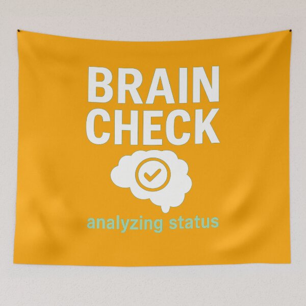 Item preview, Brain Check – Mental Status Analysis designed and sold by MeshesBerlin.