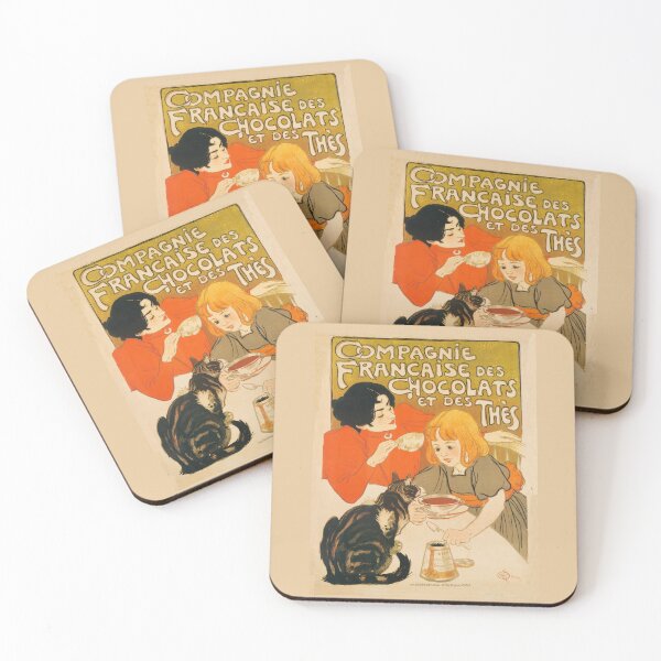 Item preview, Vintage French chocolate poster designed and sold by stevepaint.