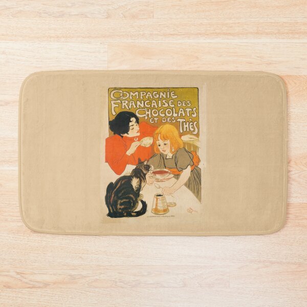 Item preview, Vintage French chocolate poster designed and sold by stevepaint.