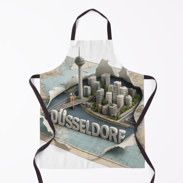 Item preview, Düsseldorf map designed and sold by Kogart.