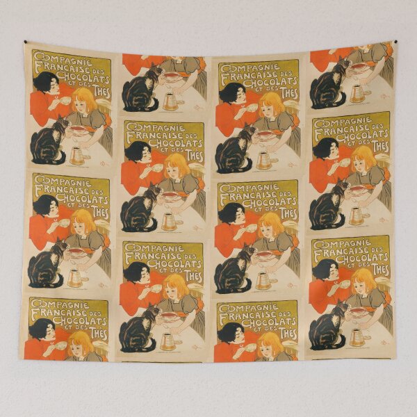 Item preview, Vintage French chocolate poster designed and sold by stevepaint.