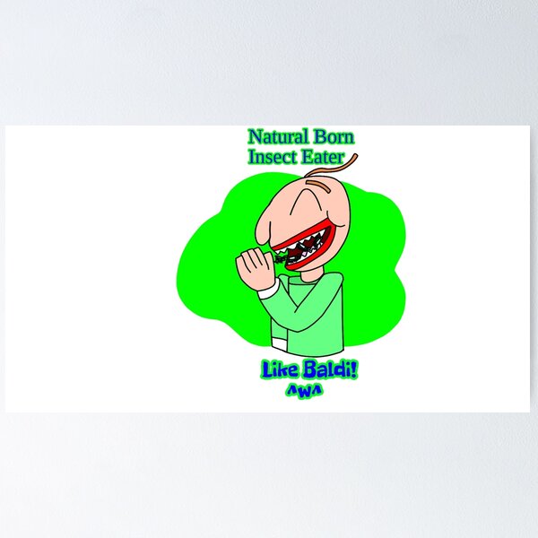 Item preview, Natural Born Insect Eater designed and sold by Toons The Gamer And Friends YT Merch Store.