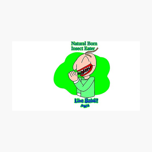 Item preview, Natural Born Insect Eater designed and sold by Toons The Gamer And Friends YT Merch Store.