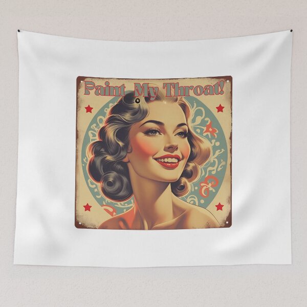 Item preview, Paint my throat! designed and sold by NicMacTees.