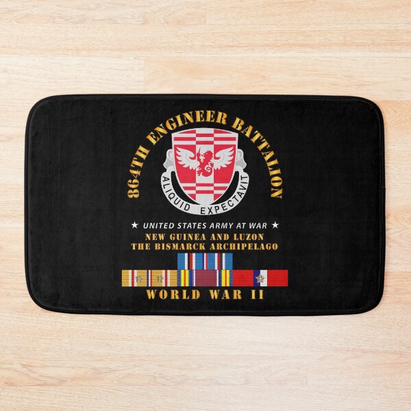 Item preview, Army - 864th Engineer Battalion - WWII w PAC SVC designed and sold by Military Insignia Products.