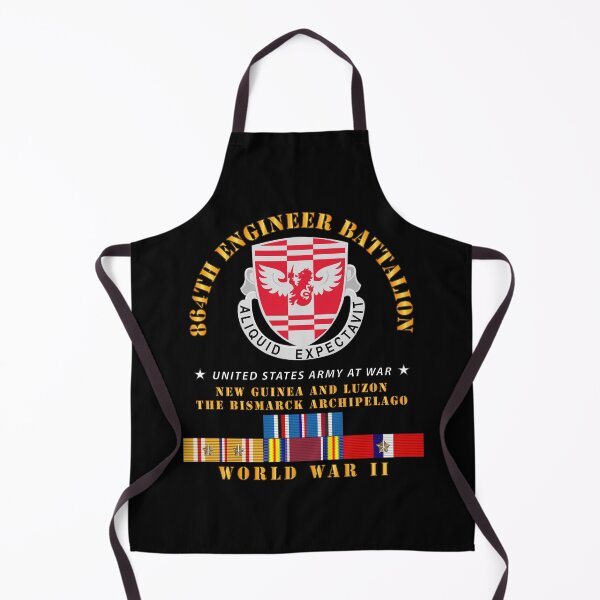 Item preview, Army - 864th Engineer Battalion - WWII w PAC SVC designed and sold by Military Insignia Products.