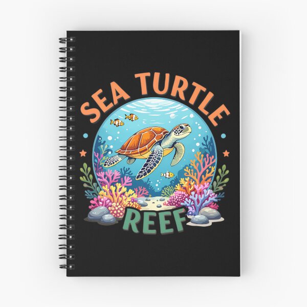 Item preview, Sea Turtle Reef – Colorful Ocean Life Illustration designed and sold by SoftStyleStudio ⭐⭐⭐.