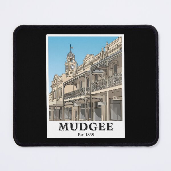 Item preview, Historic Mudgee, NSW: A Charming and Rustic Town Illustration designed and sold by Digital Dreams Arts.