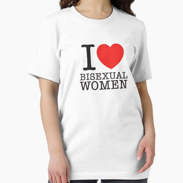 Item preview, I LOVE BISEXUAL WOMEN designed and sold by shitpostee.