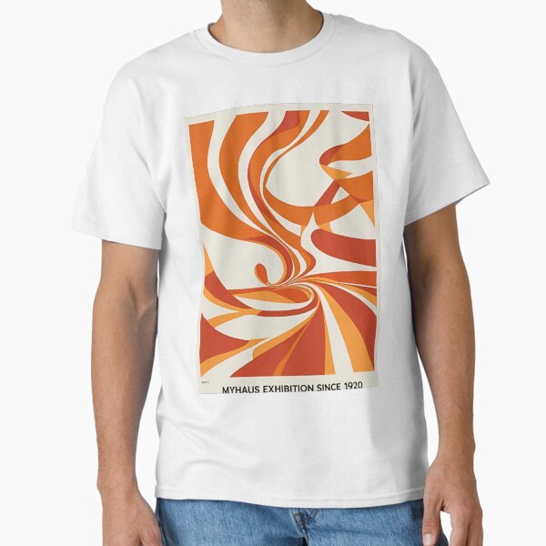 Item preview, Retro Swirl – Bold Geometric Orange Design designed and sold by RiinaKovaniemi.