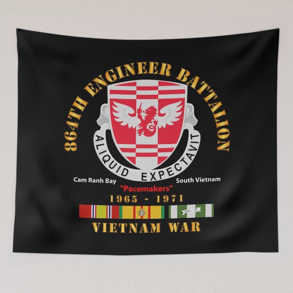 Item preview, Army - 864th Engineer Bn - 1965 - 1971 w VN SVC designed and sold by Military Insignia Products.