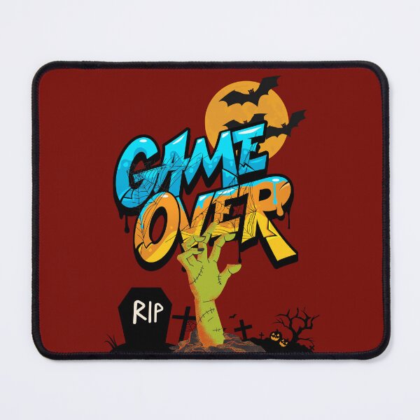 Item preview, Game Over Halloween Zombie Hand | Spooky Gamer Graphic Tee & Merch designed and sold by MP-GRAPHIXS.