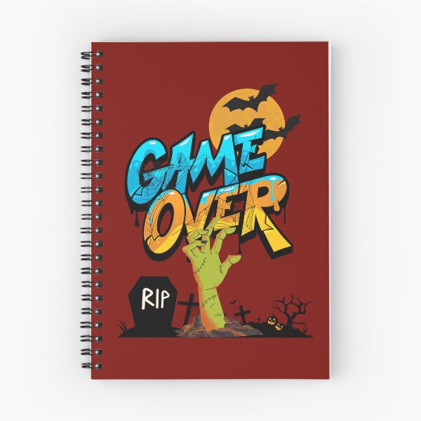 Item preview, Game Over Halloween Zombie Hand | Spooky Gamer Graphic Tee & Merch designed and sold by MP-GRAPHIXS.
