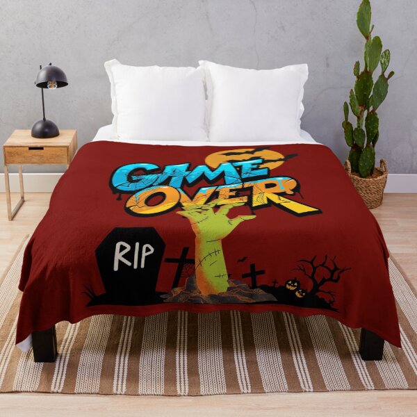 Item preview, Game Over Halloween Zombie Hand | Spooky Gamer Graphic Tee & Merch designed and sold by MP-GRAPHIXS.
