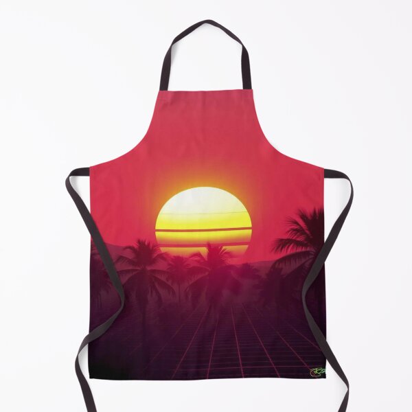 Item preview, Synthwave Summer Retro 80s Neon Landscapes 368 designed and sold by Benito Del Ray.