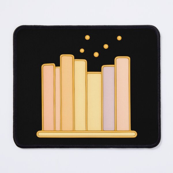 Item preview, Pastel Bookshelf Magic ( minimalism ) – Cute Aesthetic Library Design designed and sold by D-Islamic.