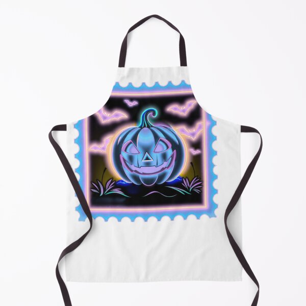 Item preview, Neon Pumpkin Blue designed and sold by Iron5Originals.