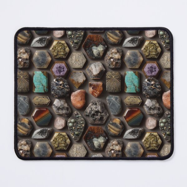 Item preview, gemstone collection multiple hues and forms designed and sold by EarthenEmbers.
