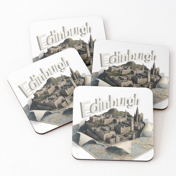 Item preview, Edinburgh map designed and sold by Kogart.