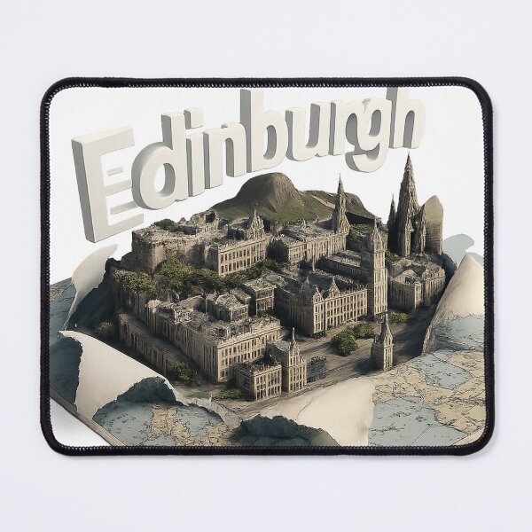 Item preview, Edinburgh map designed and sold by Kogart.