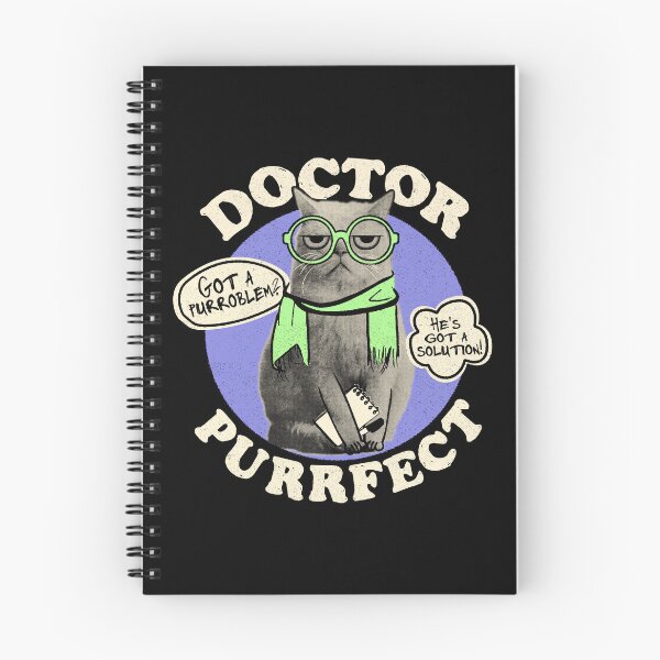 Item preview, Doctor Purrfect! designed and sold by Horta Studio.