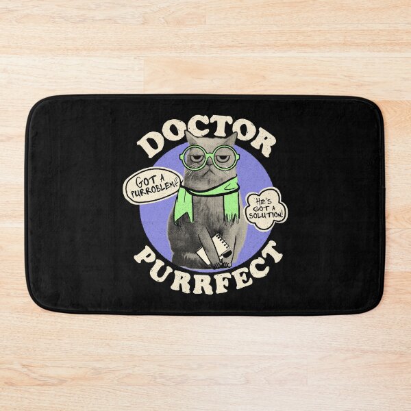 Item preview, Doctor Purrfect! designed and sold by Horta Studio.
