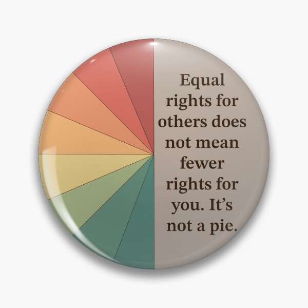 Item preview, Equality Pie Chart designed and sold by eliscrisis623.