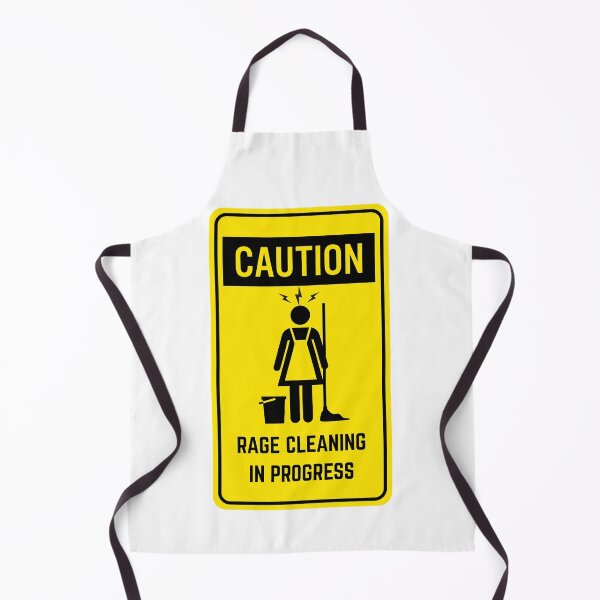 Item preview, Caution - Rage cleaning designed and sold by Moonbeam-Market.