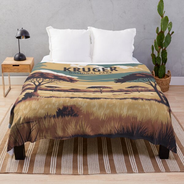 Item preview, Kruger National Park: Vintage Travel Poster Charm designed and sold by LSVart.