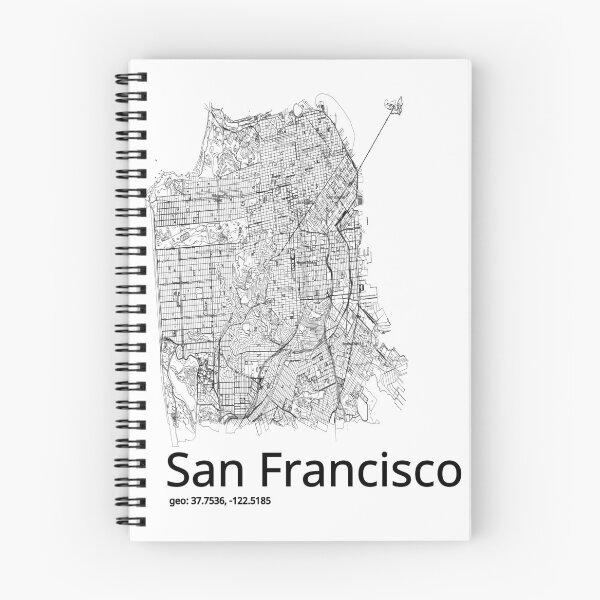 Item preview, San Francisco Minimalist Map - A Stylish Tribute to the City by the Bay designed and sold by Ivardesigner.