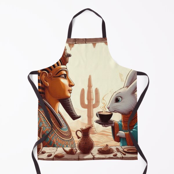 Item preview, Pharaoh and cute bunny designed and sold by Dogandesighn.