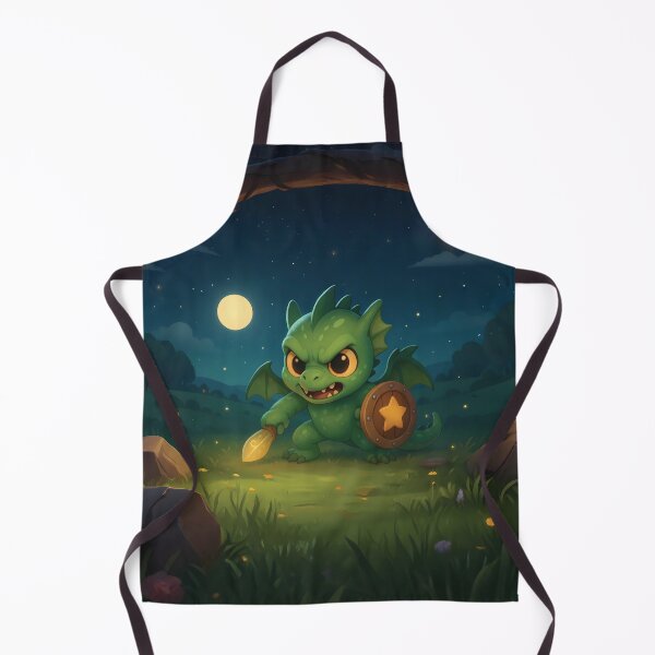 Item preview, Cute Cartoon Chupacabra – Cozy Nighttime Defender in the Countryside designed and sold by designs_by_s2.