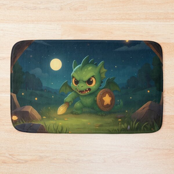 Item preview, Cute Cartoon Chupacabra – Cozy Nighttime Defender in the Countryside designed and sold by designs_by_s2.