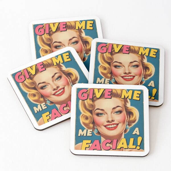 Item preview, Give me a facial! designed and sold by NicMacTees.