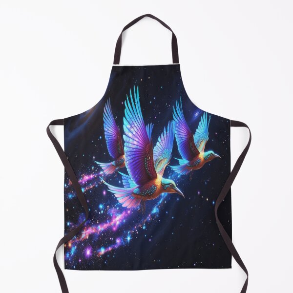 Item preview, Cosmic Birds Soaring Through Starlit Galaxy designed and sold by Max Store.