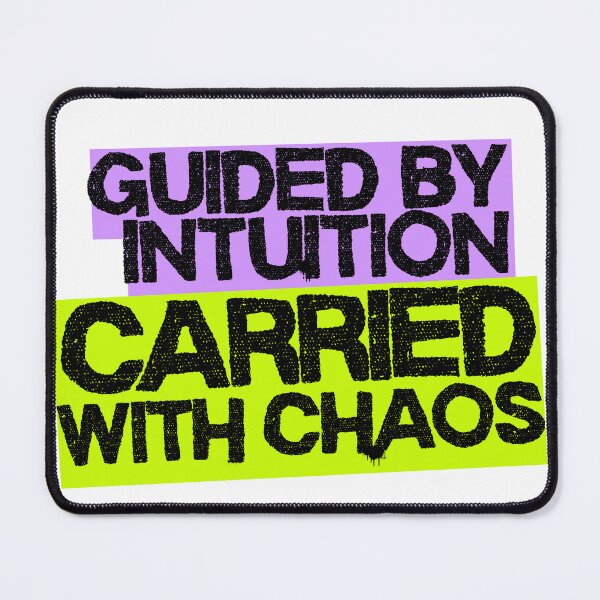 Item preview, If Not Chaos, Then What? Moody Typography Quote designed and sold by Aloor.