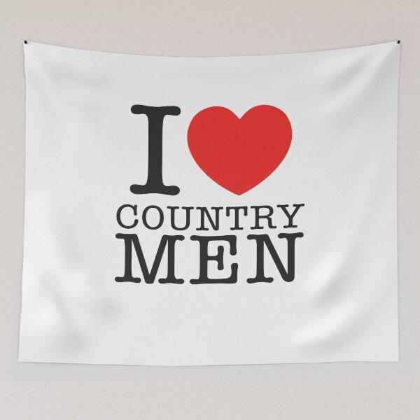 Item preview, I LOVE COUNTRY MEN designed and sold by shitpostee.
