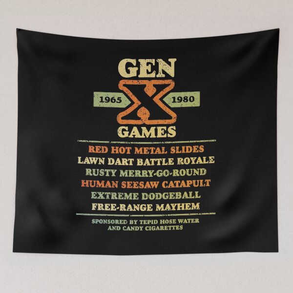 Item preview, The Gen X Games designed and sold by kg07.