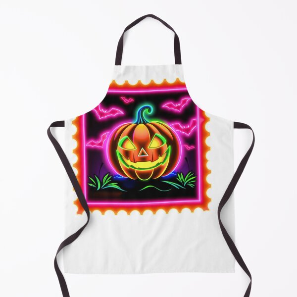 Item preview, Stamp Neon Pumpkin designed and sold by Iron5Originals.
