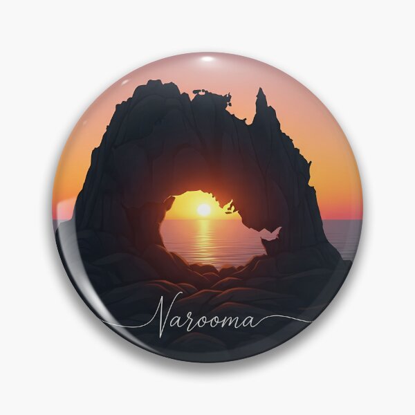 Item preview, Narooma's Golden Hour: A Beautiful and Dreamy Seascape designed and sold by Digital Dreams Arts.