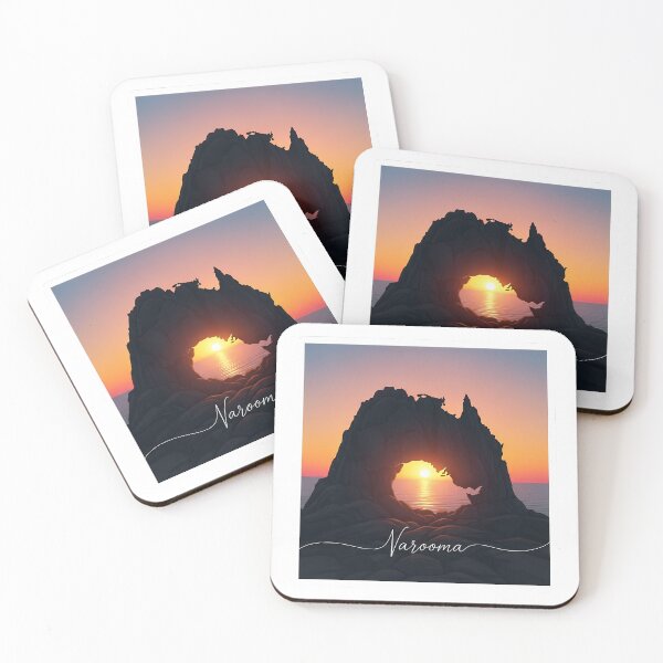 Item preview, Narooma's Golden Hour: A Beautiful and Dreamy Seascape designed and sold by Digital Dreams Arts.